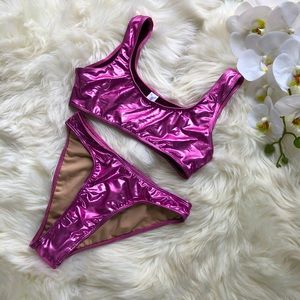 Fashion Nova fuchsia bikini!